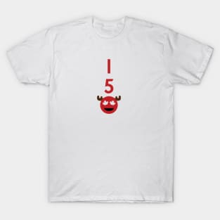 Canada 150 Emoji - Red T-Shirt